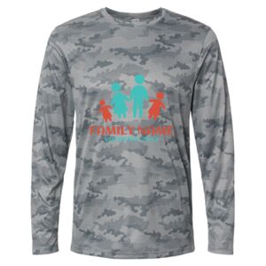 Pompano Performance Camo Long Sleeve T-Shirt Thumbnail