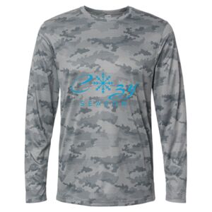 Pompano Performance Camo Long Sleeve T-Shirt Thumbnail