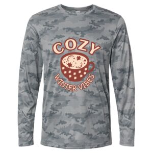 Pompano Performance Camo Long Sleeve T-Shirt Thumbnail
