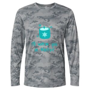 Pompano Performance Camo Long Sleeve T-Shirt Thumbnail