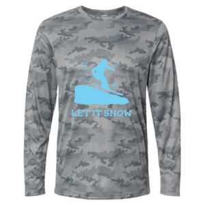 Pompano Performance Camo Long Sleeve T-Shirt Thumbnail