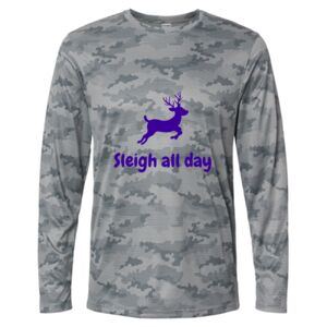 Pompano Performance Camo Long Sleeve T-Shirt Thumbnail