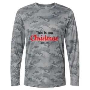 Pompano Performance Camo Long Sleeve T-Shirt Thumbnail
