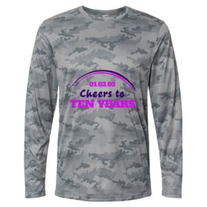 Pompano Performance Camo Long Sleeve T-Shirt Thumbnail