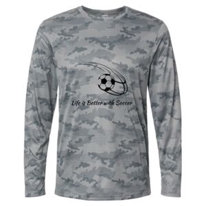 Pompano Performance Camo Long Sleeve T-Shirt Thumbnail