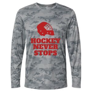 Pompano Performance Camo Long Sleeve T-Shirt Thumbnail