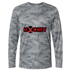 Pompano Performance Camo Long Sleeve T-Shirt Thumbnail