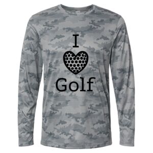 Pompano Performance Camo Long Sleeve T-Shirt Thumbnail