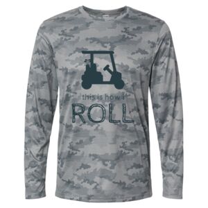 Pompano Performance Camo Long Sleeve T-Shirt Thumbnail
