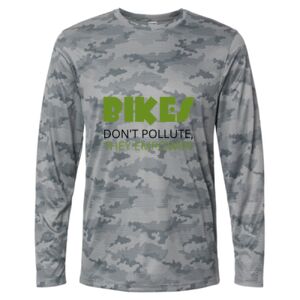 Pompano Performance Camo Long Sleeve T-Shirt Thumbnail