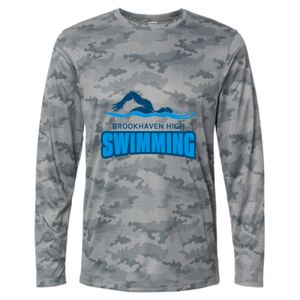 Pompano Performance Camo Long Sleeve T-Shirt Thumbnail