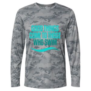 Pompano Performance Camo Long Sleeve T-Shirt Thumbnail