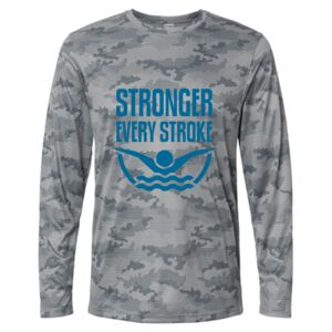 Pompano Performance Camo Long Sleeve T-Shirt Thumbnail