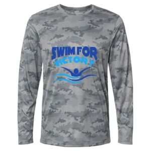 Pompano Performance Camo Long Sleeve T-Shirt Thumbnail