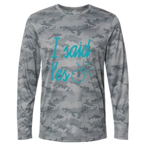 Pompano Performance Camo Long Sleeve T-Shirt Thumbnail