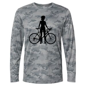 Pompano Performance Camo Long Sleeve T-Shirt Thumbnail