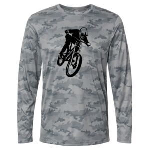 Pompano Performance Camo Long Sleeve T-Shirt Thumbnail