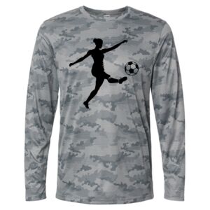 Pompano Performance Camo Long Sleeve T-Shirt Thumbnail
