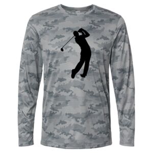 Pompano Performance Camo Long Sleeve T-Shirt Thumbnail