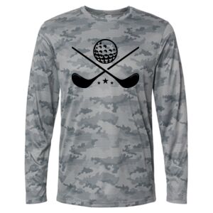 Pompano Performance Camo Long Sleeve T-Shirt Thumbnail