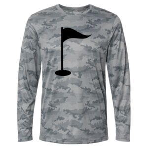 Pompano Performance Camo Long Sleeve T-Shirt Thumbnail