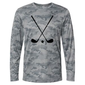Pompano Performance Camo Long Sleeve T-Shirt Thumbnail