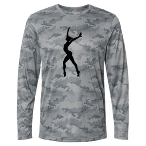 Pompano Performance Camo Long Sleeve T-Shirt Thumbnail