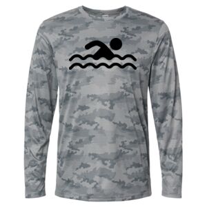 Pompano Performance Camo Long Sleeve T-Shirt Thumbnail