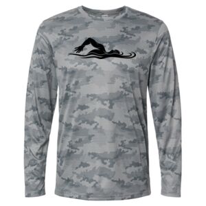 Pompano Performance Camo Long Sleeve T-Shirt Thumbnail