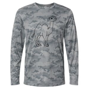 Pompano Performance Camo Long Sleeve T-Shirt Thumbnail