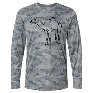 Pompano Performance Camo Long Sleeve T-Shirt Thumbnail