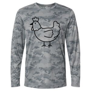 Pompano Performance Camo Long Sleeve T-Shirt Thumbnail