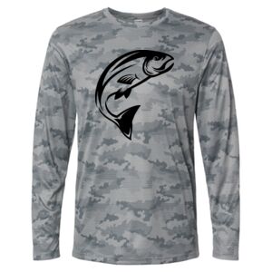 Pompano Performance Camo Long Sleeve T-Shirt Thumbnail