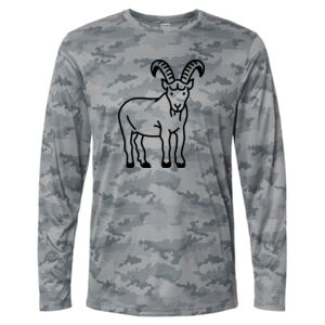 Pompano Performance Camo Long Sleeve T-Shirt Thumbnail