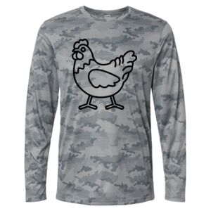 Pompano Performance Camo Long Sleeve T-Shirt Thumbnail