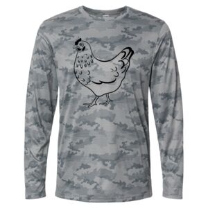 Pompano Performance Camo Long Sleeve T-Shirt Thumbnail