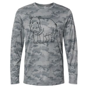 Pompano Performance Camo Long Sleeve T-Shirt Thumbnail