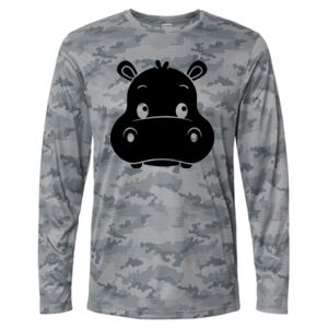 Pompano Performance Camo Long Sleeve T-Shirt Thumbnail