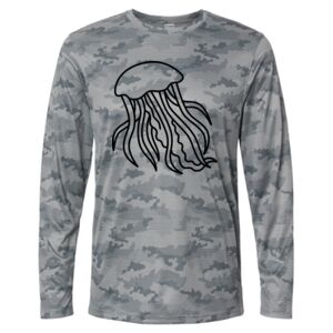 Pompano Performance Camo Long Sleeve T-Shirt Thumbnail