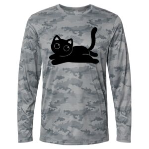 Pompano Performance Camo Long Sleeve T-Shirt Thumbnail