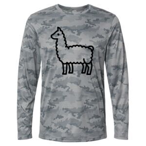 Pompano Performance Camo Long Sleeve T-Shirt Thumbnail