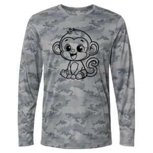 Pompano Performance Camo Long Sleeve T-Shirt Thumbnail