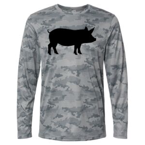 Pompano Performance Camo Long Sleeve T-Shirt Thumbnail