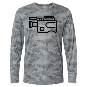 Pompano Performance Camo Long Sleeve T-Shirt Thumbnail
