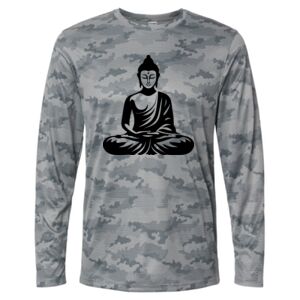 Pompano Performance Camo Long Sleeve T-Shirt Thumbnail