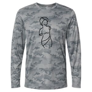 Pompano Performance Camo Long Sleeve T-Shirt Thumbnail