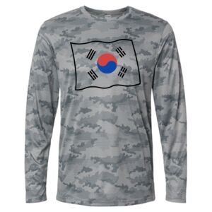 Pompano Performance Camo Long Sleeve T-Shirt Thumbnail