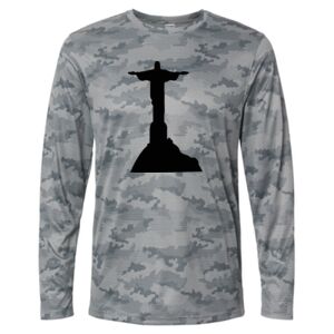Pompano Performance Camo Long Sleeve T-Shirt Thumbnail