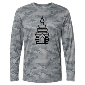 Pompano Performance Camo Long Sleeve T-Shirt Thumbnail