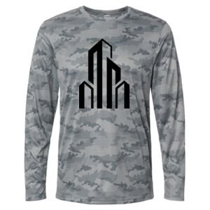 Pompano Performance Camo Long Sleeve T-Shirt Thumbnail